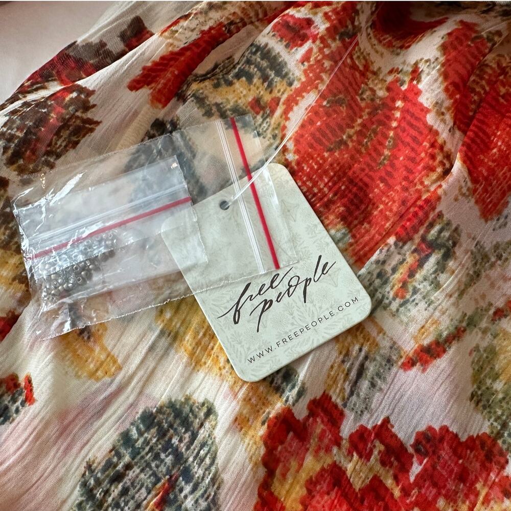 ✨ NWT Free People Floral Embroidered Maxi Dress ✨ - Picture 10 of 16